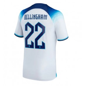 England Jude Bellingham #22 Hjemmedrakt VM 2022 Kortermet